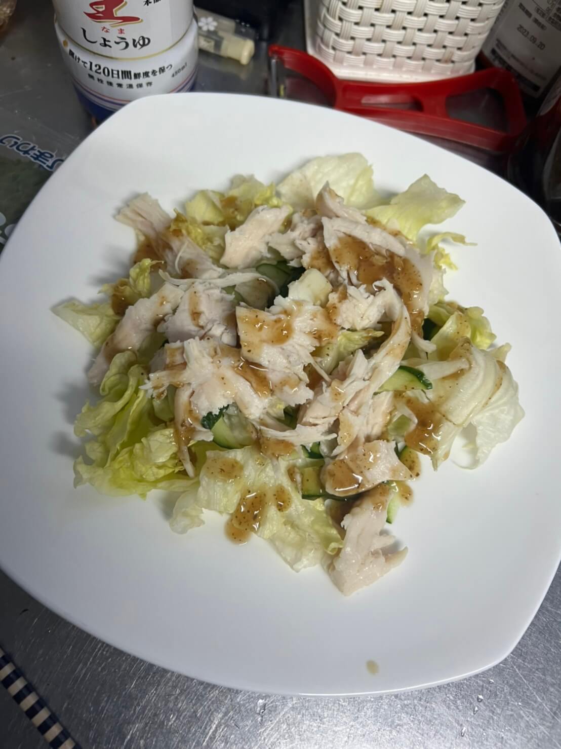 ポーカー カジノ 長野県 松本市 蒸し鶏のサラダ